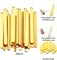 30-Piece Acrylic Cakesicle Popsicle Sticks – Reusable Gold Plastic Sticks for Cakesicles, Cake Pops, and Ice Cream, 4.5" Sticks in Bulk for Home Baking, Candy, Gifts, and Parties
